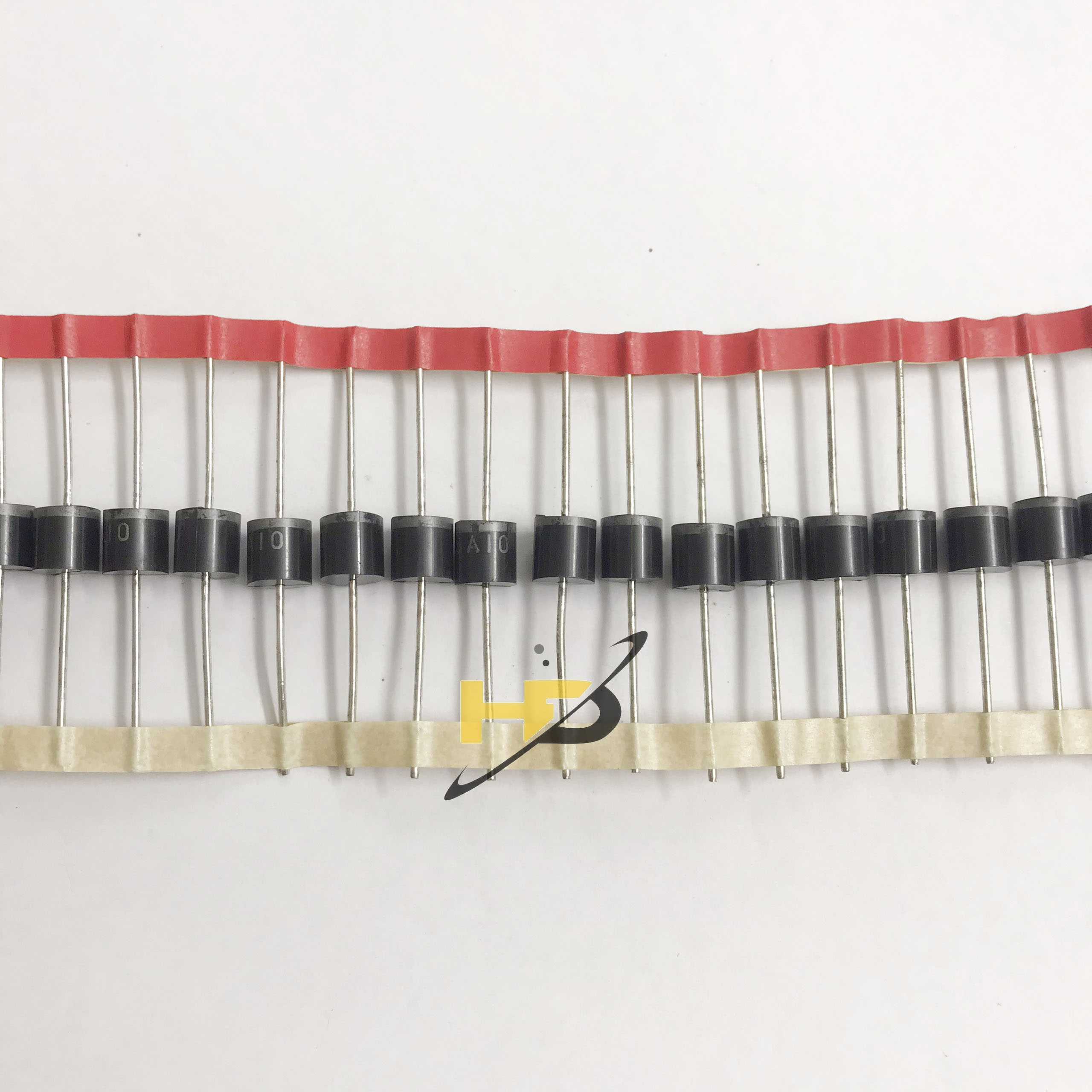 Combo 10 Con Diode Chỉnh Lưu 6A10, Đi Ốt 6A 1000V Loại Dây