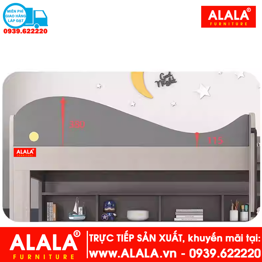 Giường tầng cho Bé ALALA110 cao cấp - www.ALALA.vn - Za.lo: 0939.622220