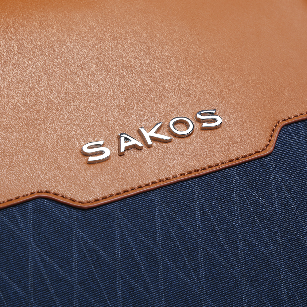 Balo Laptop Thời Trang Phối Da SAKOS MATURA 15.6"