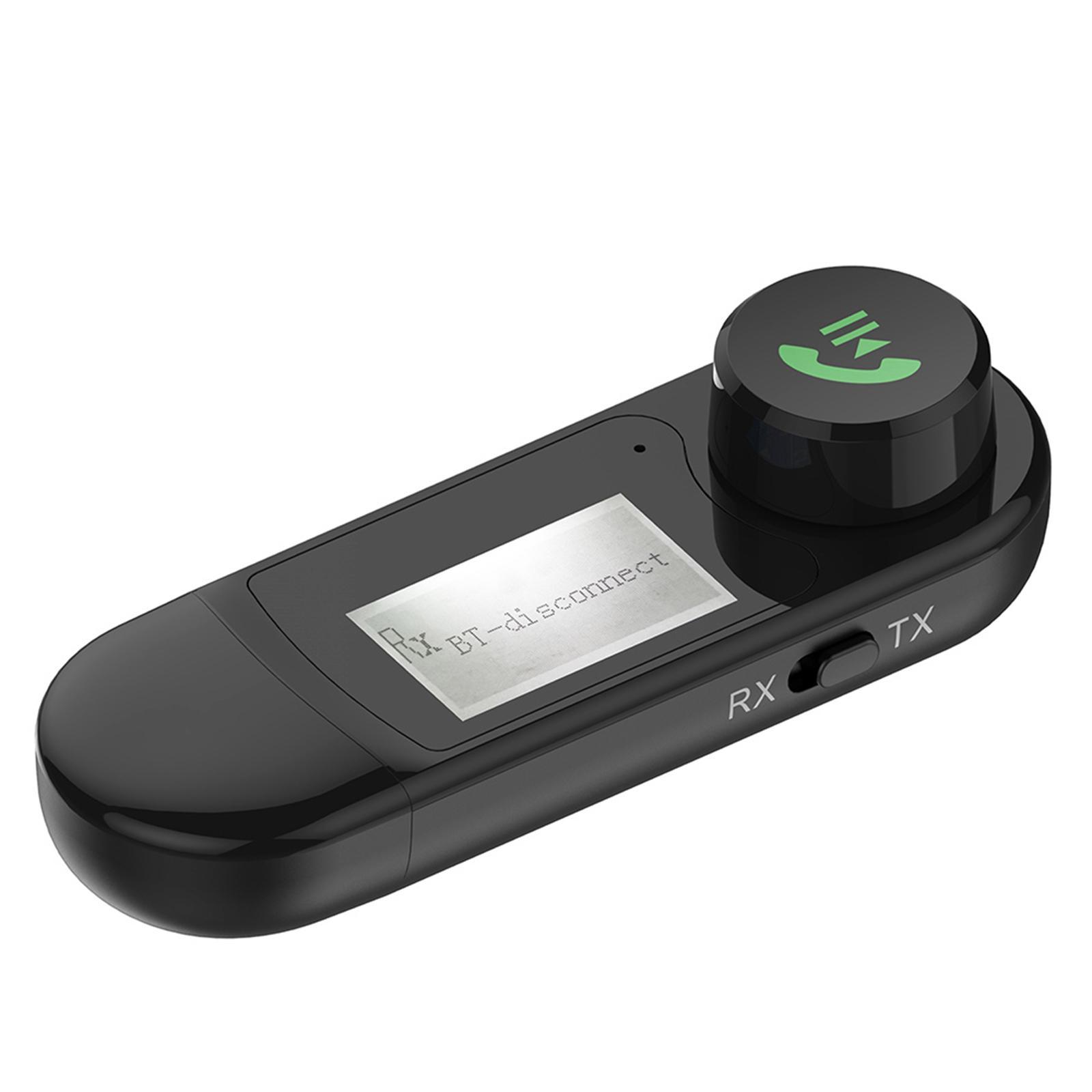 Bluetooth Receiver 2 in 1 LCD Display for Speaker Stereo Audio