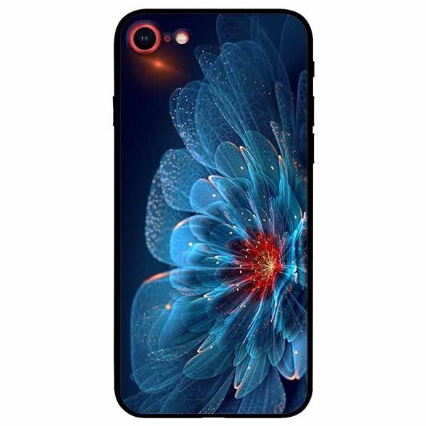 Ốp lưng dành cho Iphone 7 , 8 mẫu Mẫu Đơn Xanh Đỏ