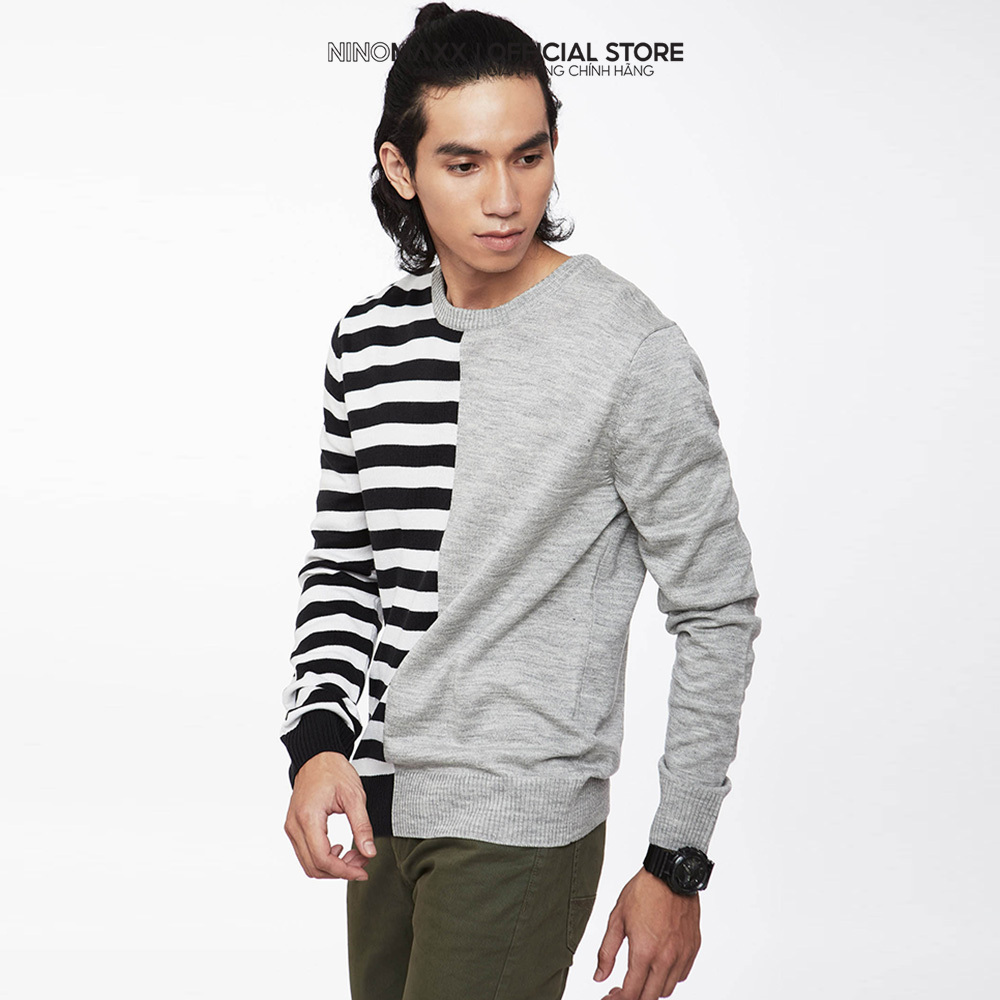 N&amp;M Áo sweater Basic Nam tay dài 1902089