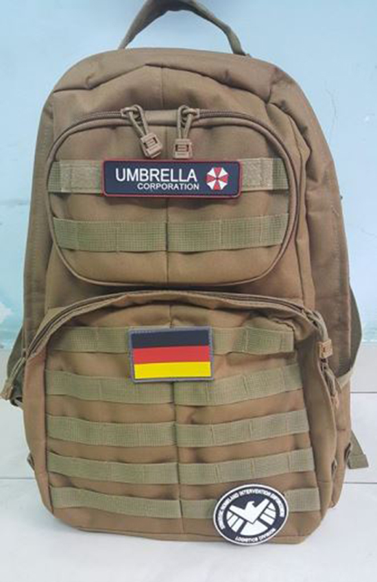 Tem dán patch velcro nhựa PVC dán trang trí ba lô, dán áo khoác lính, mũ lính