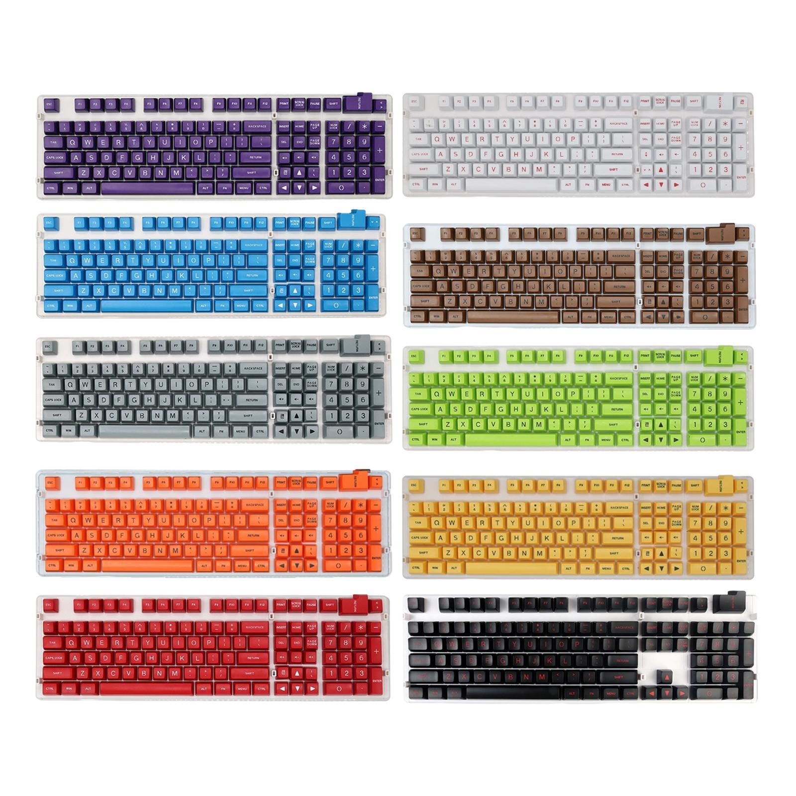 108 Keys Set  for Mechanical Keyboard  Letters
