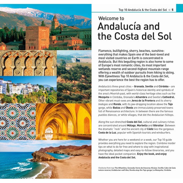 [Hàng thanh lý miễn đổi trả] DK Eyewitness Top 10 Andalucía and the Costa del Sol