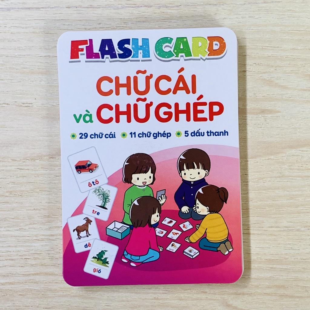 Flashcard, Bộ Chữ Cái Và Chữ Ghép Giúp Bé Học Chữ Và Đánh Vần Nhanh