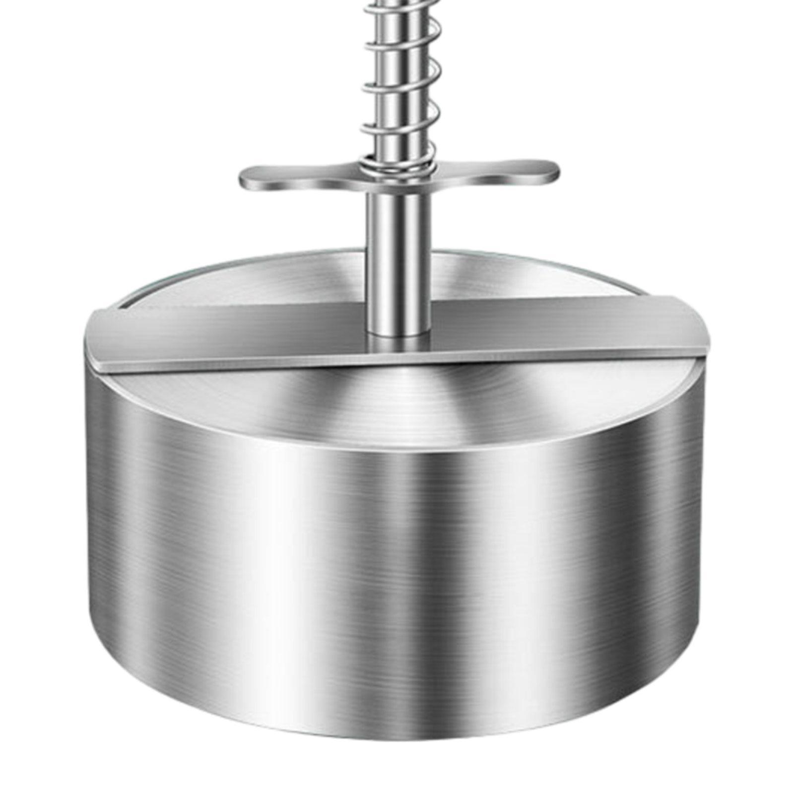 Stainless Steel Burger Press Nonstick Patty Maker for Cooking Steak Barbecue