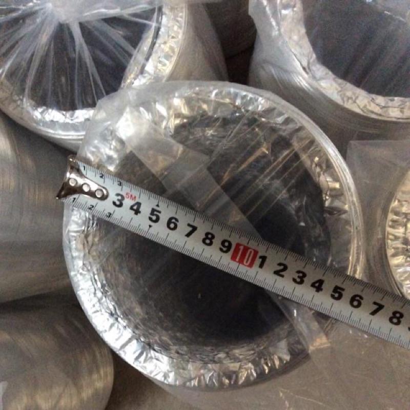 Ống bạc ống thông gió, hút mùi (8 mét) fi 100 ,125, 150, 250,300,400