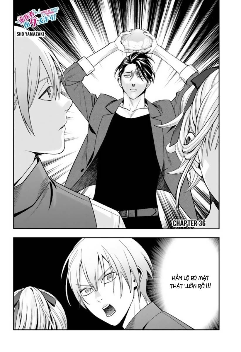 excuse me dentist, its touching me! chapter 36 2