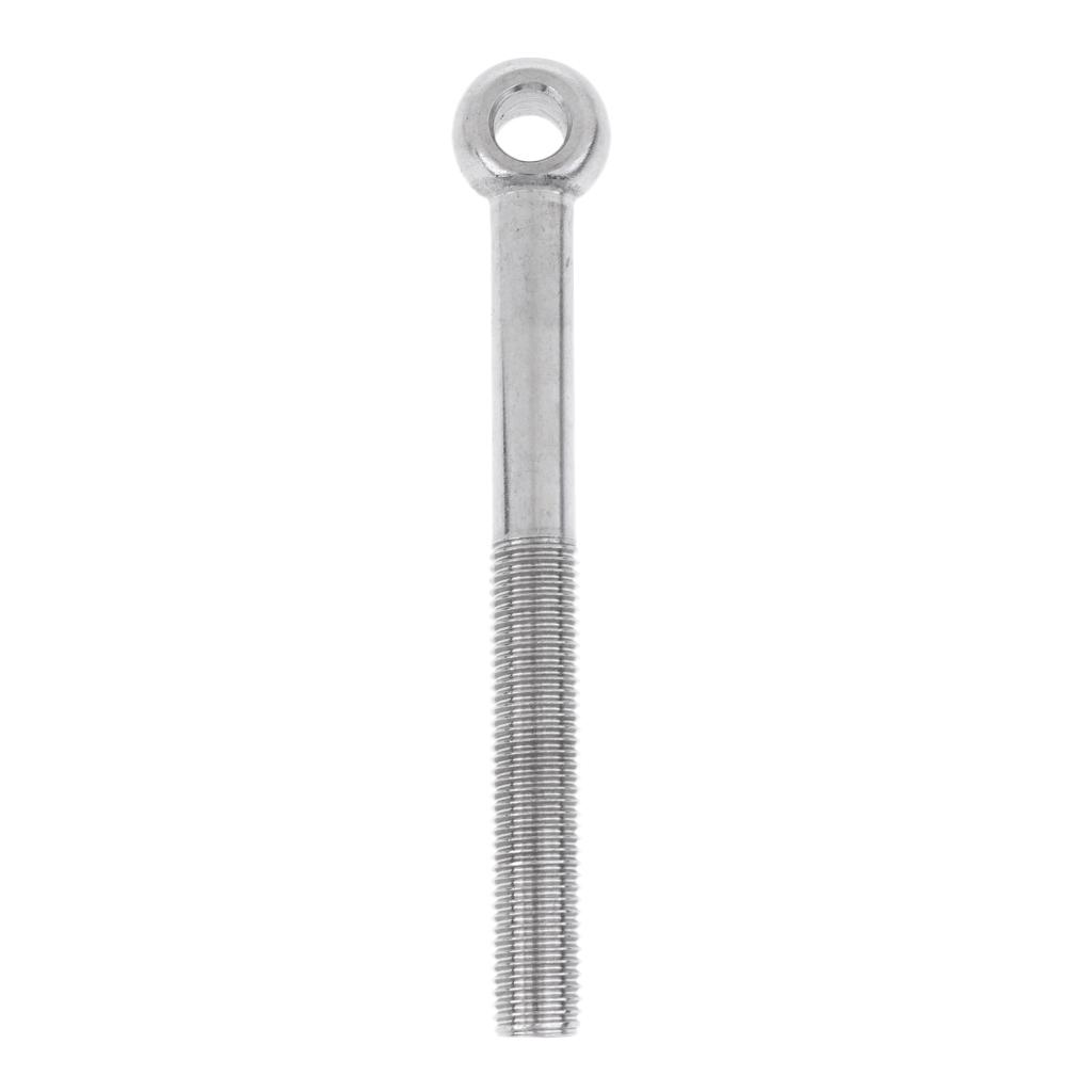 2xM16 304 Stainless Steel Threaded Eye Bolt for Balustrade M16 x 150mm