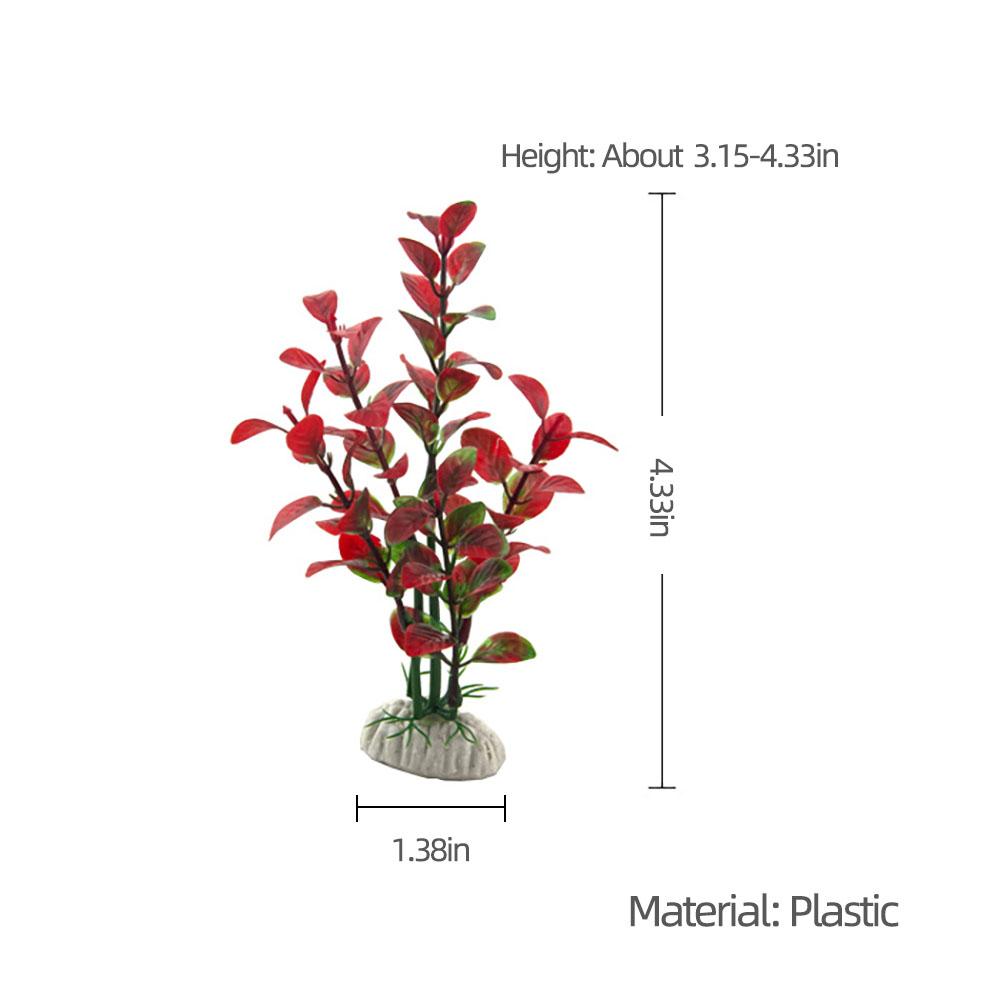 Đồ trang trí bể cá bằng nhựa 10 cái