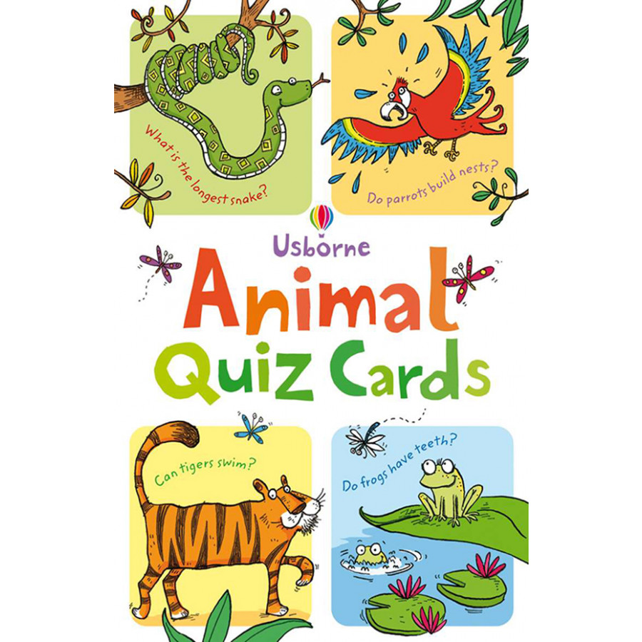 Flashcards tiếng Anh - Activity Card: Animal Quiz Cards