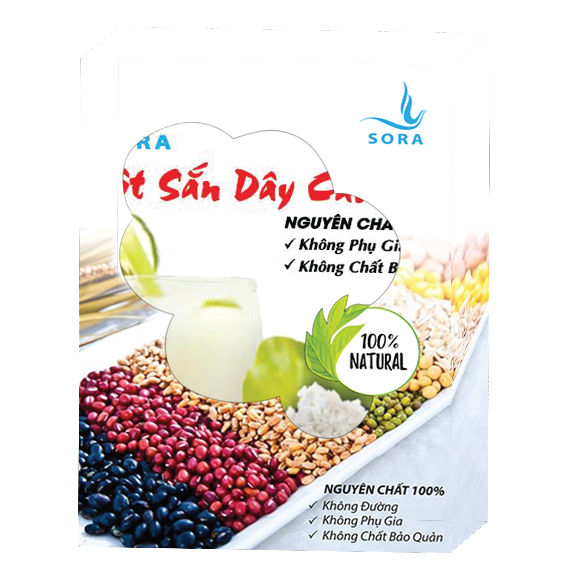 Sora Bột sắn dây cao cấp nguyên chất 100% 300g