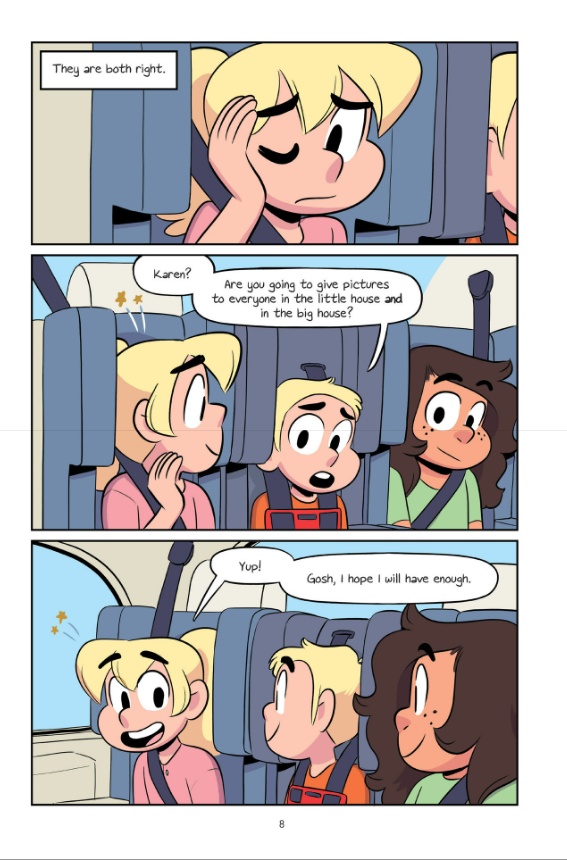 Baby-Sitters Little Sister #5: Karen's School Picture: A Graphic Novel