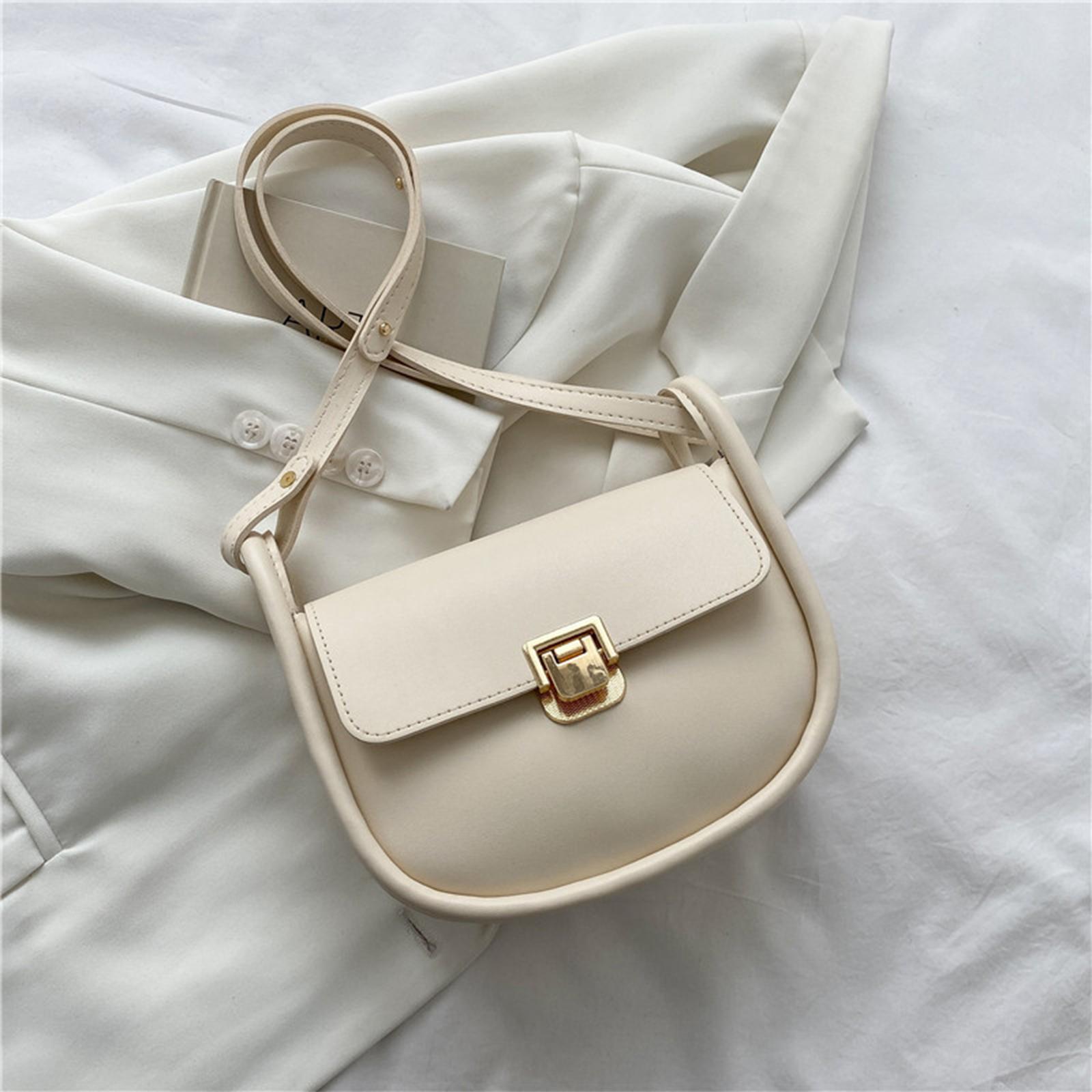 Women Crossbody Fashion Beach Tote Clutch Big Capacity Underarm Bags PU Shoulder Bag