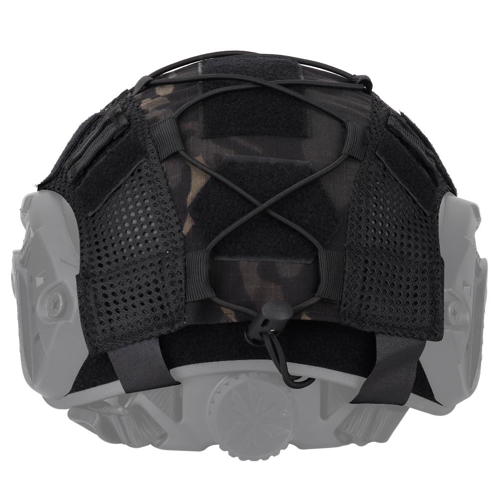 Airsoft Mũ Bảo Hiểm Thể Thao Săn Bắn CS Chiến Thuật Mũ Bảo Hiểm Cho Ops-Core PJ BJ MH Loại Quân Sự Chiến Đấu Mũ Bảo Hiểm vải Color: multicam