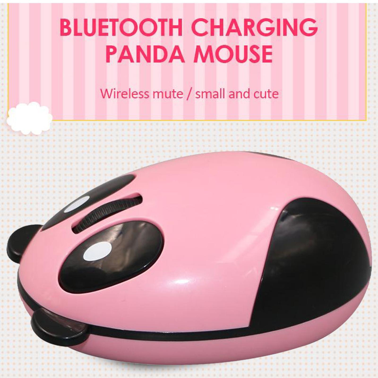 Bluetooth mouse rechargeable pc gaming mice Pink