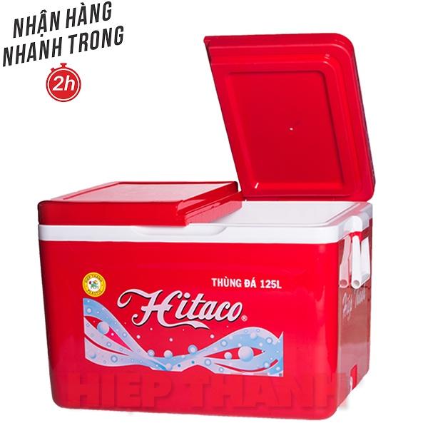 THÙNG ĐÁ HITACO 125 LÍT HIỆP THÀNH CAO CẤP-Kích thước: 75.6 x 54.5 x H 52.0 CM