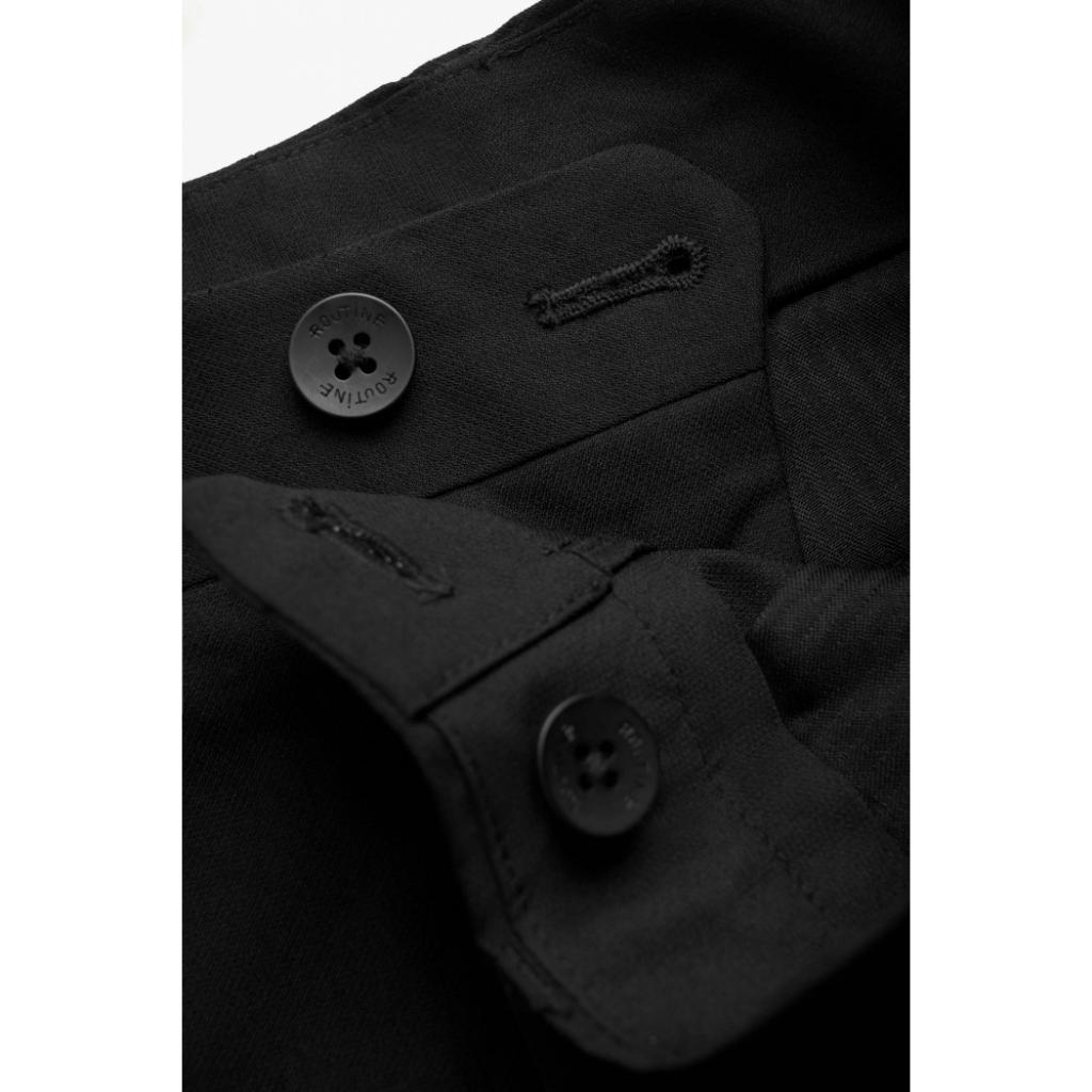Quần Vải Nam Trơn Form Slim Crop - 10F22PFO001 | LASTORE MENSWEAR