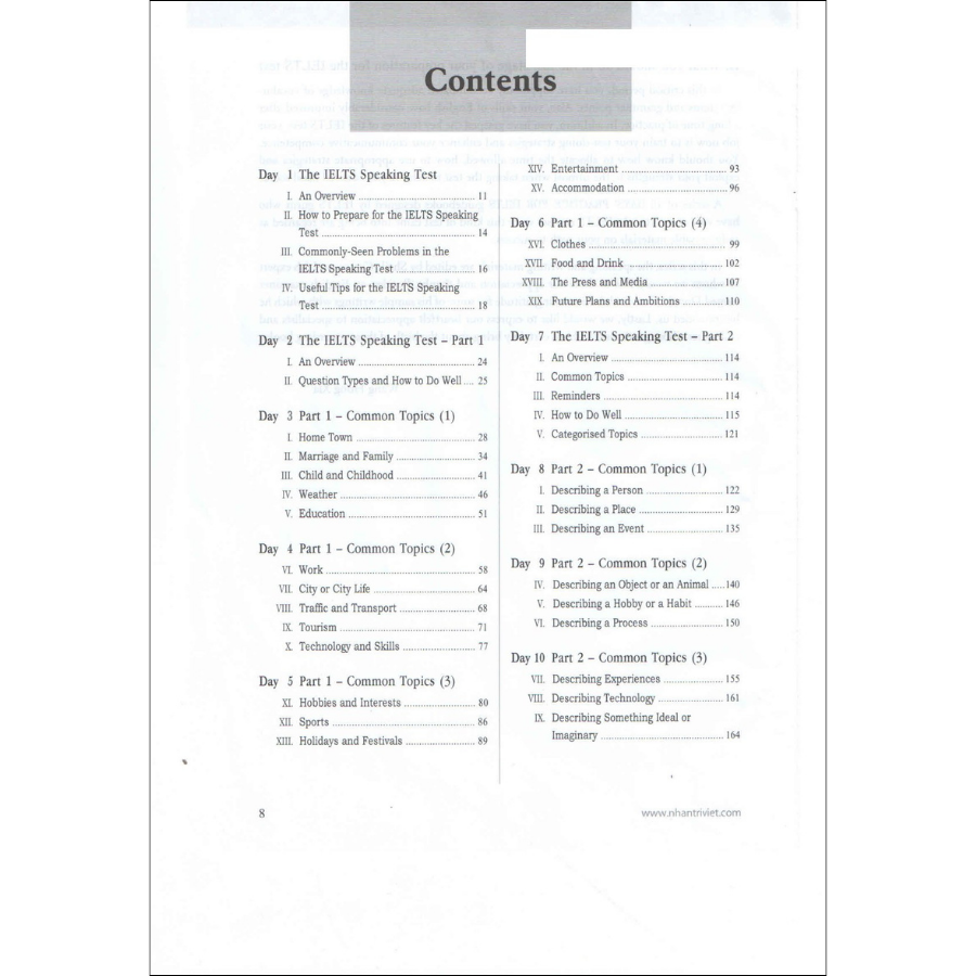 Sách 15 Days' Practice for IELTS Speaking (Tái Bản 2020)