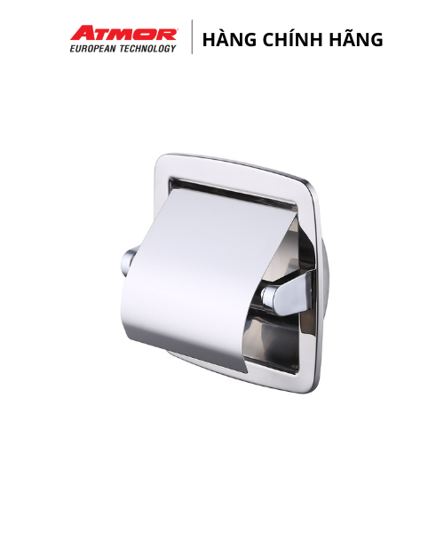 Hộp Đựng Giấy Vệ Sinh Inox Cao Cấp Âm Tường ATMOR TD-232A