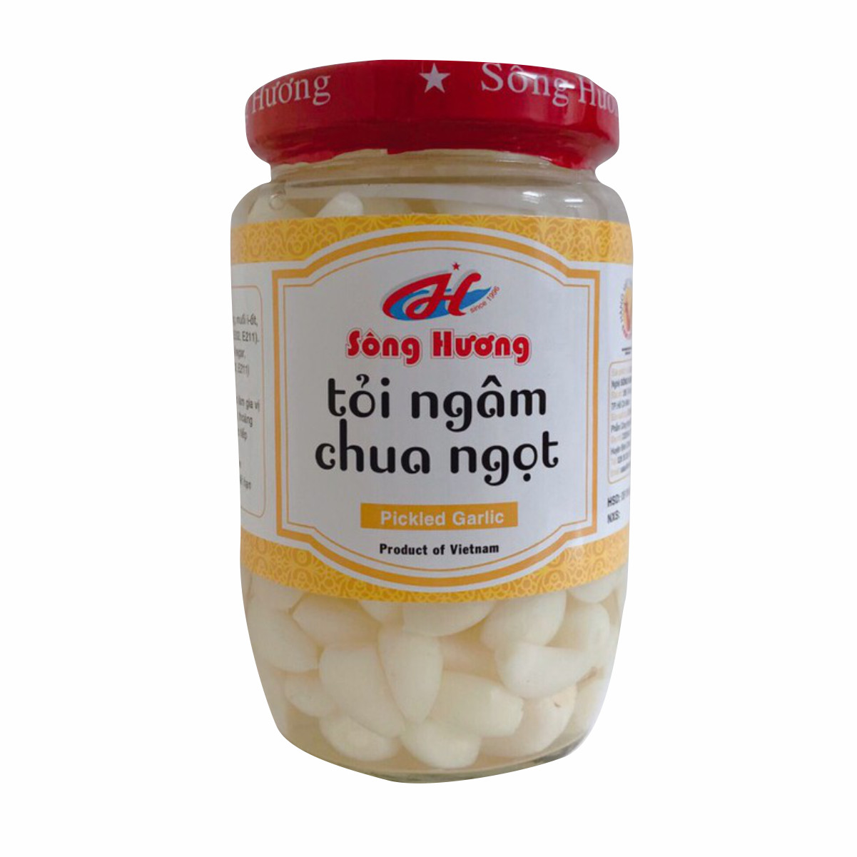 Tỏi Ngâm Chua Ngọt Sông Hương Foods Hũ 200g