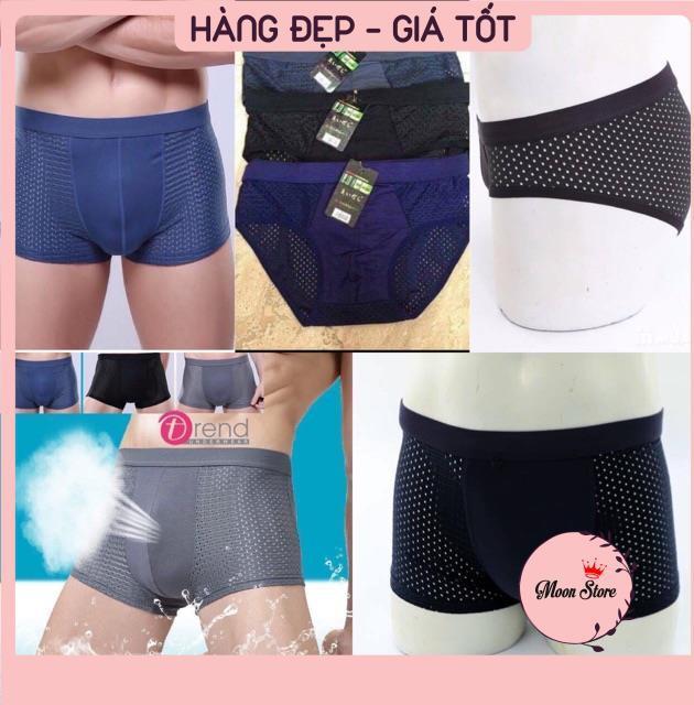 Combo 5 chiếc sịp đùi - chéo nam thông hơi, siêu hot hàng VNXKẢnh thật kèm video