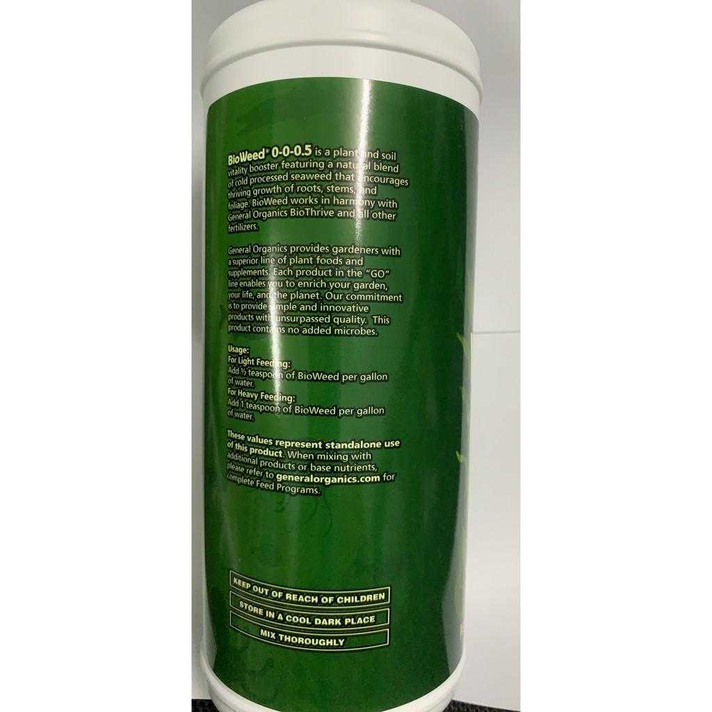 Phân Bón Lá Hữu cơ Rong Biển Cho Phong Lan Con - Cây Mới Đâm Chồi Bio Weed 0 - 0 - 05 lọ 946ml nhập Mỹ