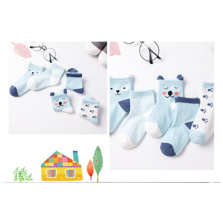 Set 5 đôi tất/ vớ lưới Hàn Quốc cho bé trai bé gái từ 0 tháng đến 2 Tuổi - NANA SHOP MOMY BABY