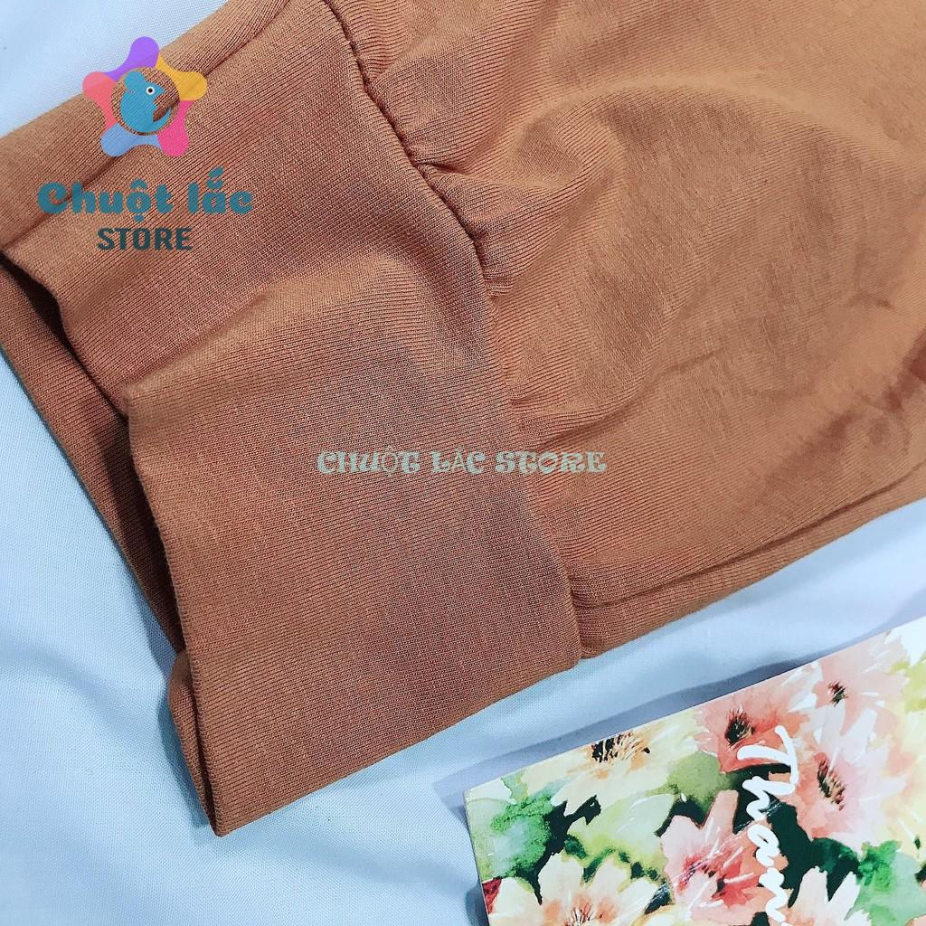 Bộ quần áo bé gái cô gái tóc xù thun cotton 4 chiều cho bé từ 8kg đến 35kg