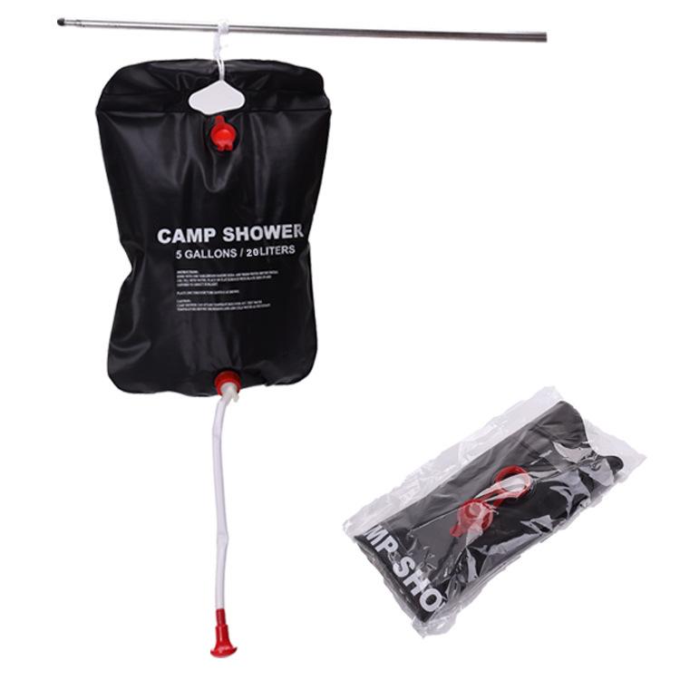 Bộ 2 Túi chứa nước 20L camping xếp gọn rất dày cắm trại dã ngoại - Riki Shop