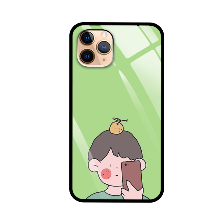 Ốp Lưng Kính Cường Lực Cho Điện Thoại IPHONE 11 PRO  - 7898 BOY01 - Hàng Chính Hãng