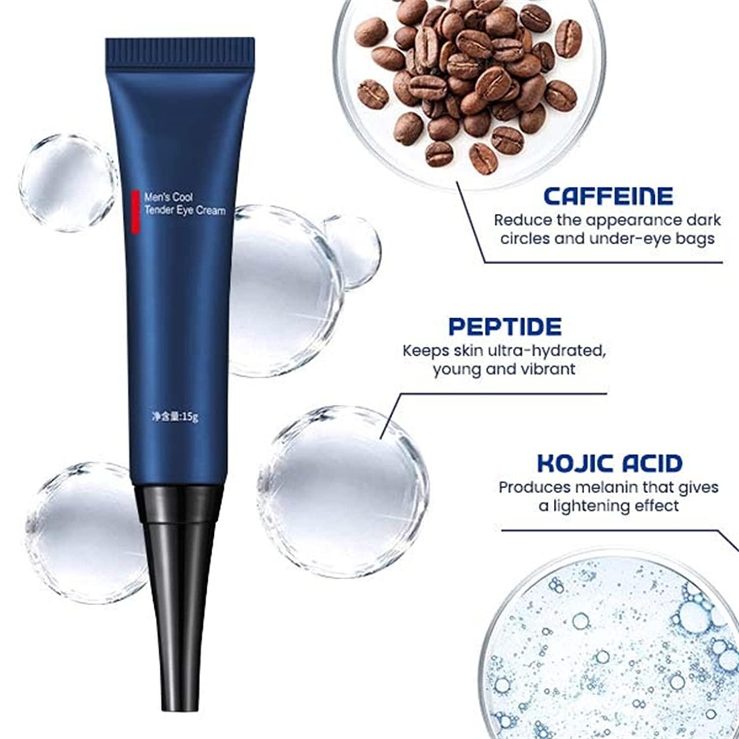 Kem dưỡng ẩm cho nam giới, giảm sưng, quầng thâm, túi nước mắt, nếp nhăn và nếp nhăn quanh mắt