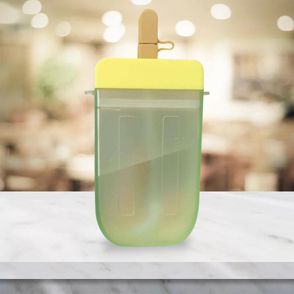 2pcs Water Bottles with Straws Kawaii Teen Drinking Cups Juice Water Jug