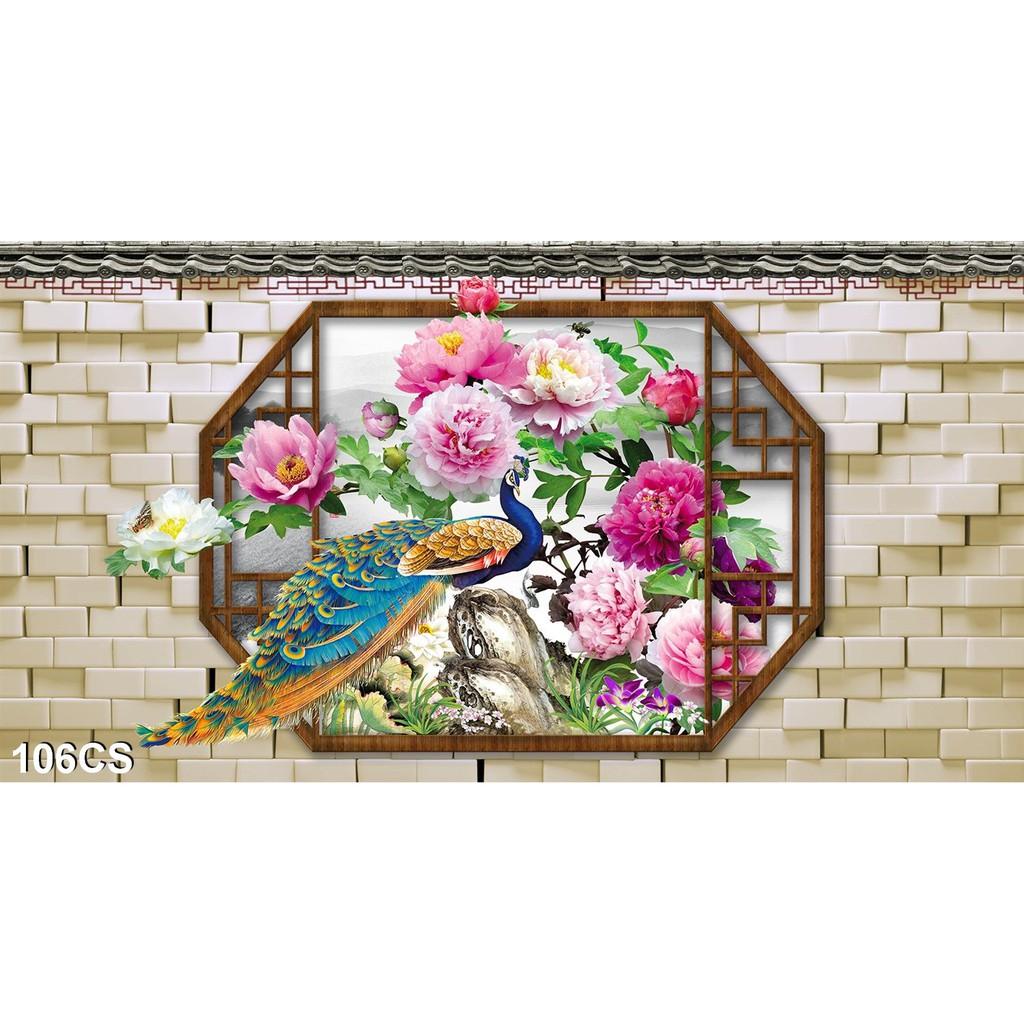 TRANH DÁN TƯỜNG 3D CỬA SỔ - TRANH DÁN TƯỜNG CỬA SỔ PHONG CẢNH