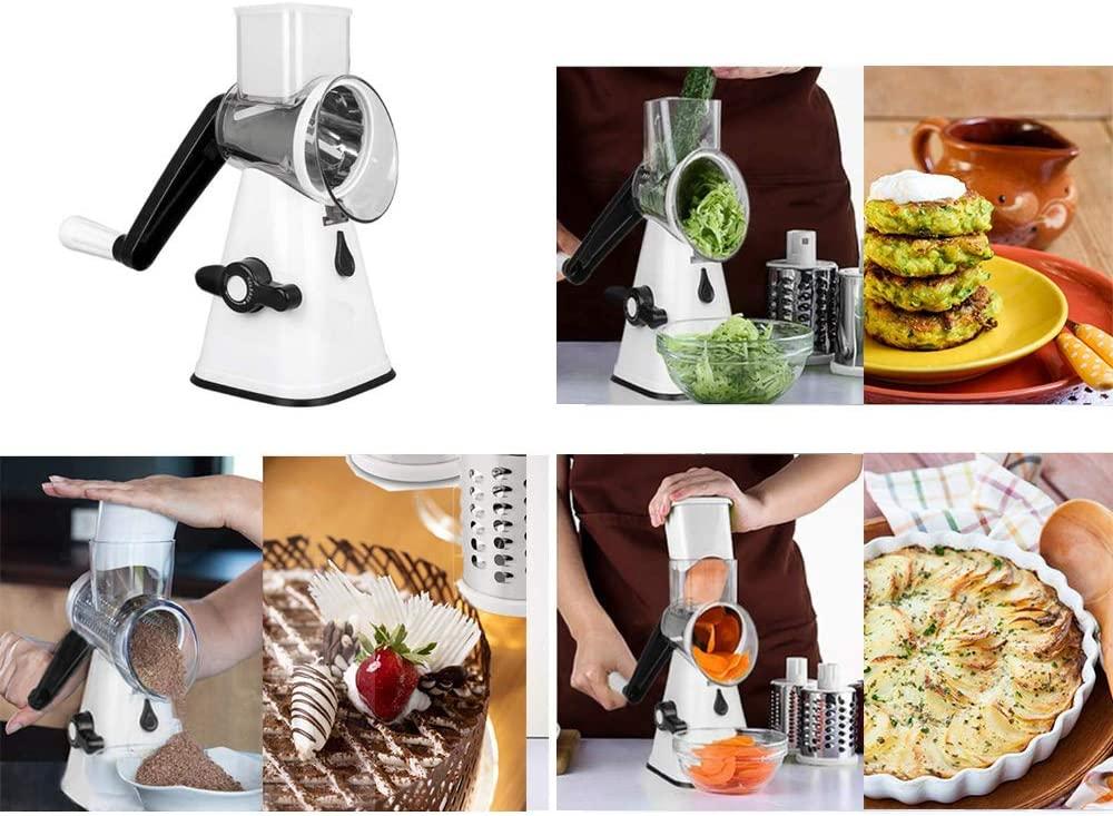 Máy Vắt Phô Mai Quay, Máy Cắt Lát Quay Cầm Tay