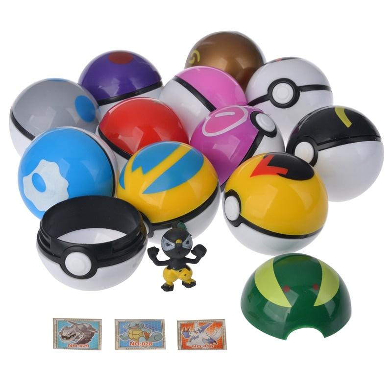 Set 12 mô hình đồ chơi quả cầu Pokemon vui nhộn cho bé (có bán lẻ