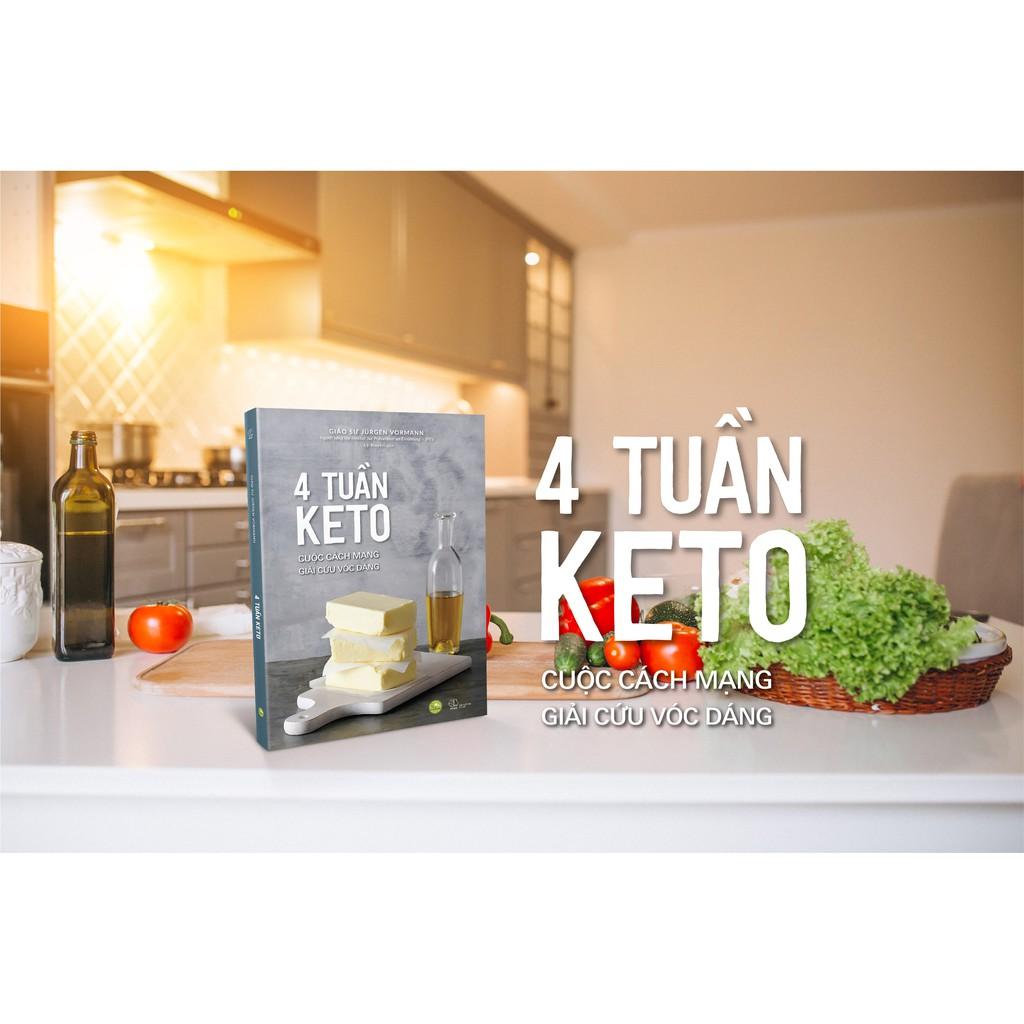 Sách - 4 tuần KETO - Cuộc cách mạng giải cứu vóc dáng