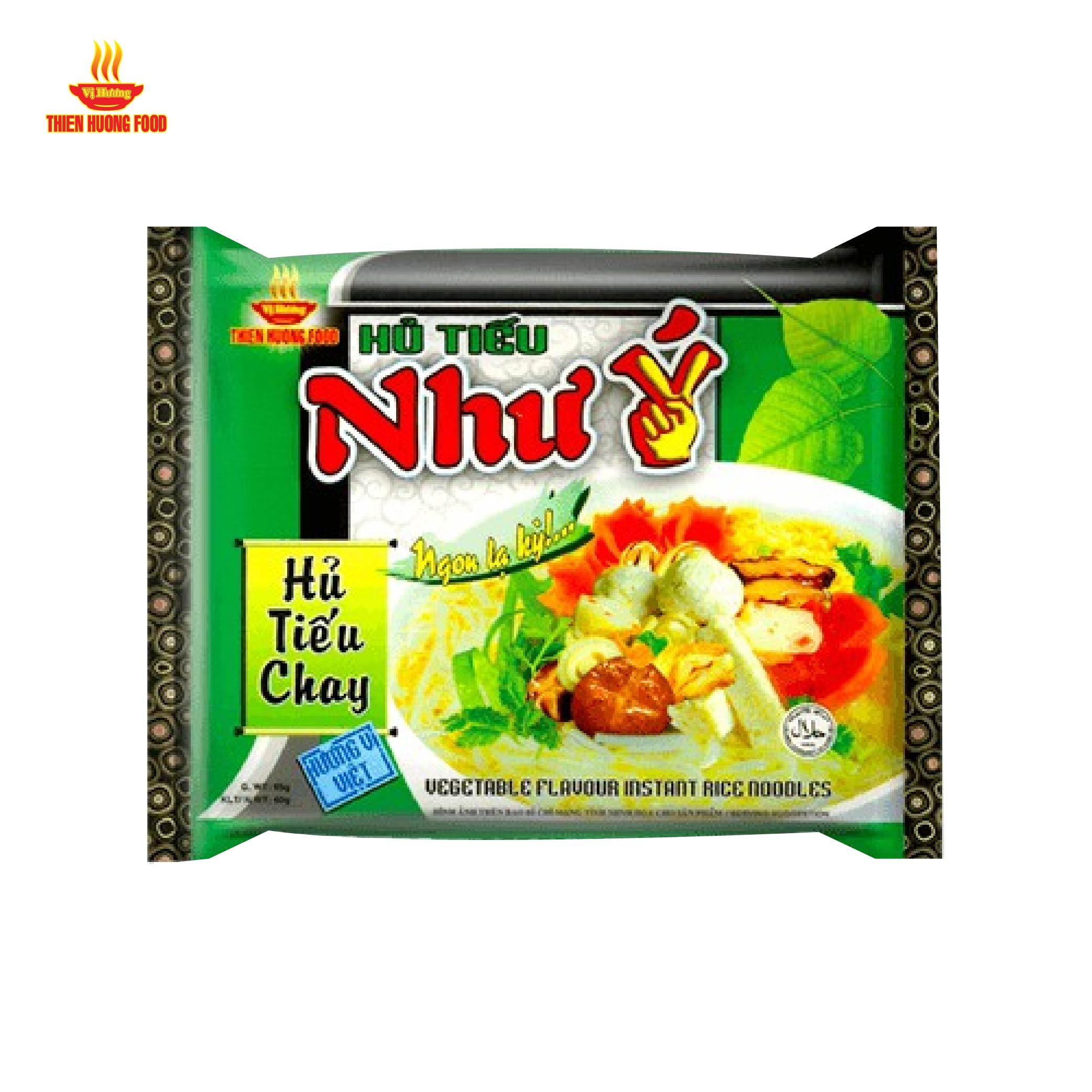 Thùng 30 Gói Hủ Tiếu Chay Như Ý 60g/gói