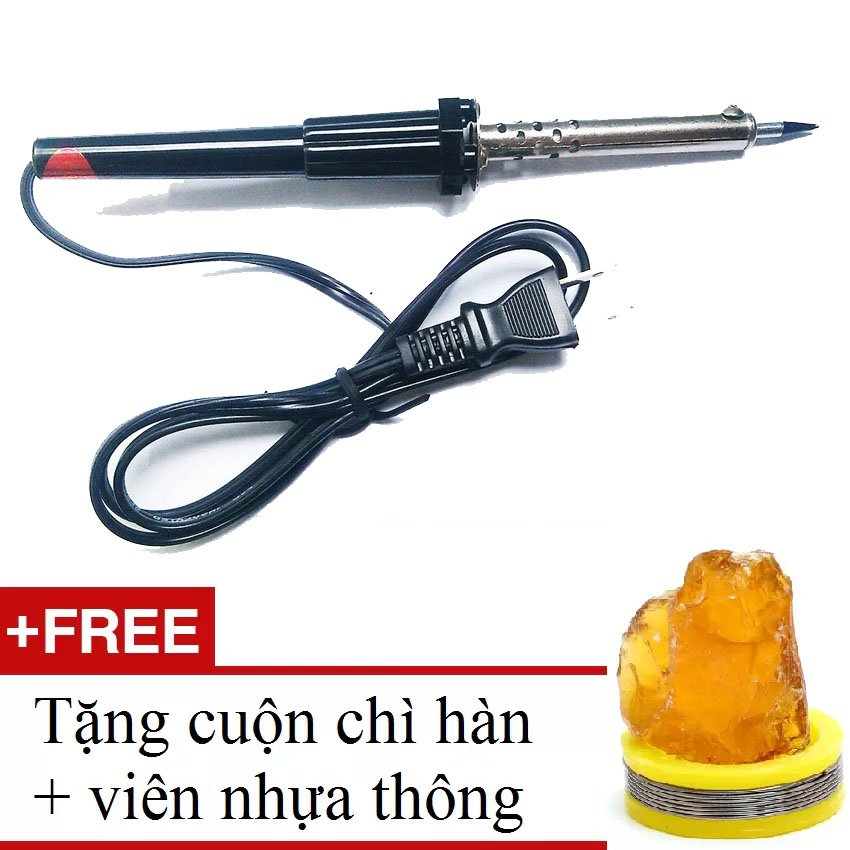 Mỏ Hàn Chì Bằng Điện 60W tặng kèm chì và nhựa thông