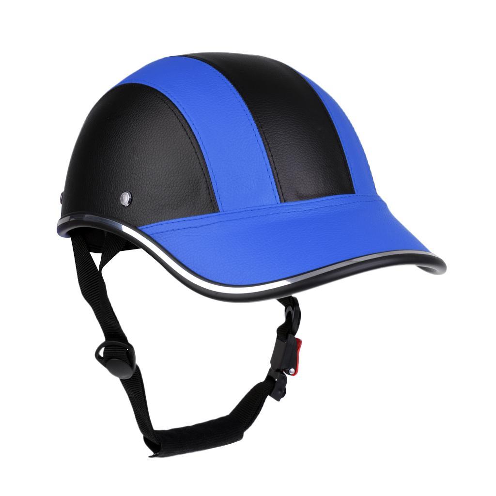 2xBaseball Style Motorcycle Bike Anti- Safe Hat Visor