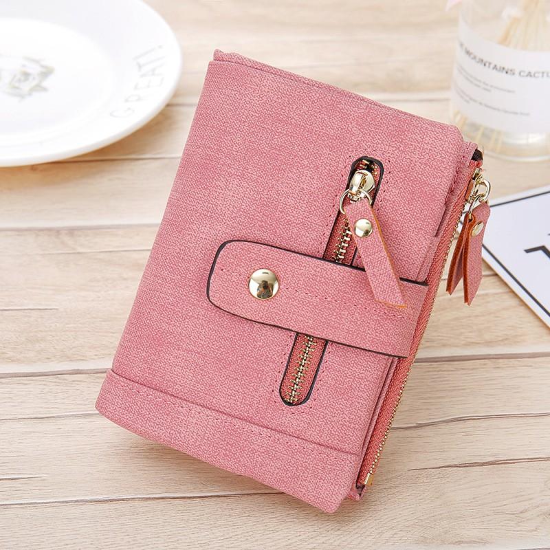 Ví nữ ngắn mini nhiều ngăn khóa bấm giá rẻ BAG U MG7