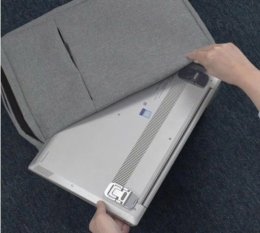 Giá Đỡ Laptop Hợp Kim Có Thể Gập Lại, Chống Trượt, Nâng Điều Chỉnh Laptop
