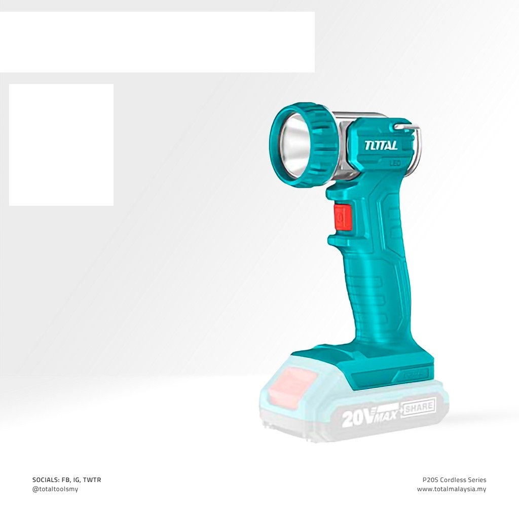 Đèn làm việc dùng pin Lithium-ion 20V Total TWLI2023