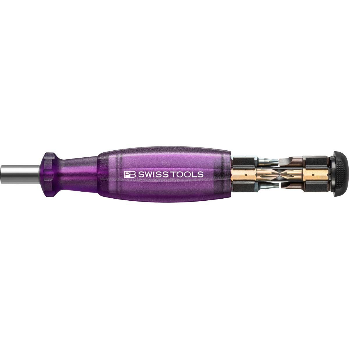 Tua Vít 8 Bits Màu Tím Độc Đáo Pb Swiss Tools Pb 6464,purple - Hàng Chính Hãng 100% từ Thụy Sĩ