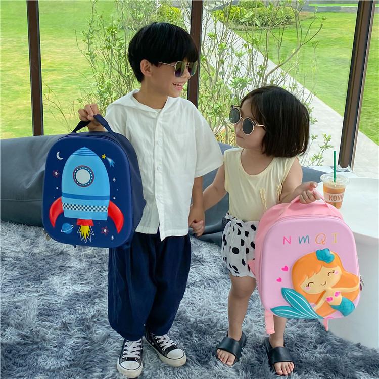 Ba Lô 3D Đi Học Cho Bé Mầm Non &amp; Mẫu Giáo 3-7 Tuổi Mẫu 3D To BLT32