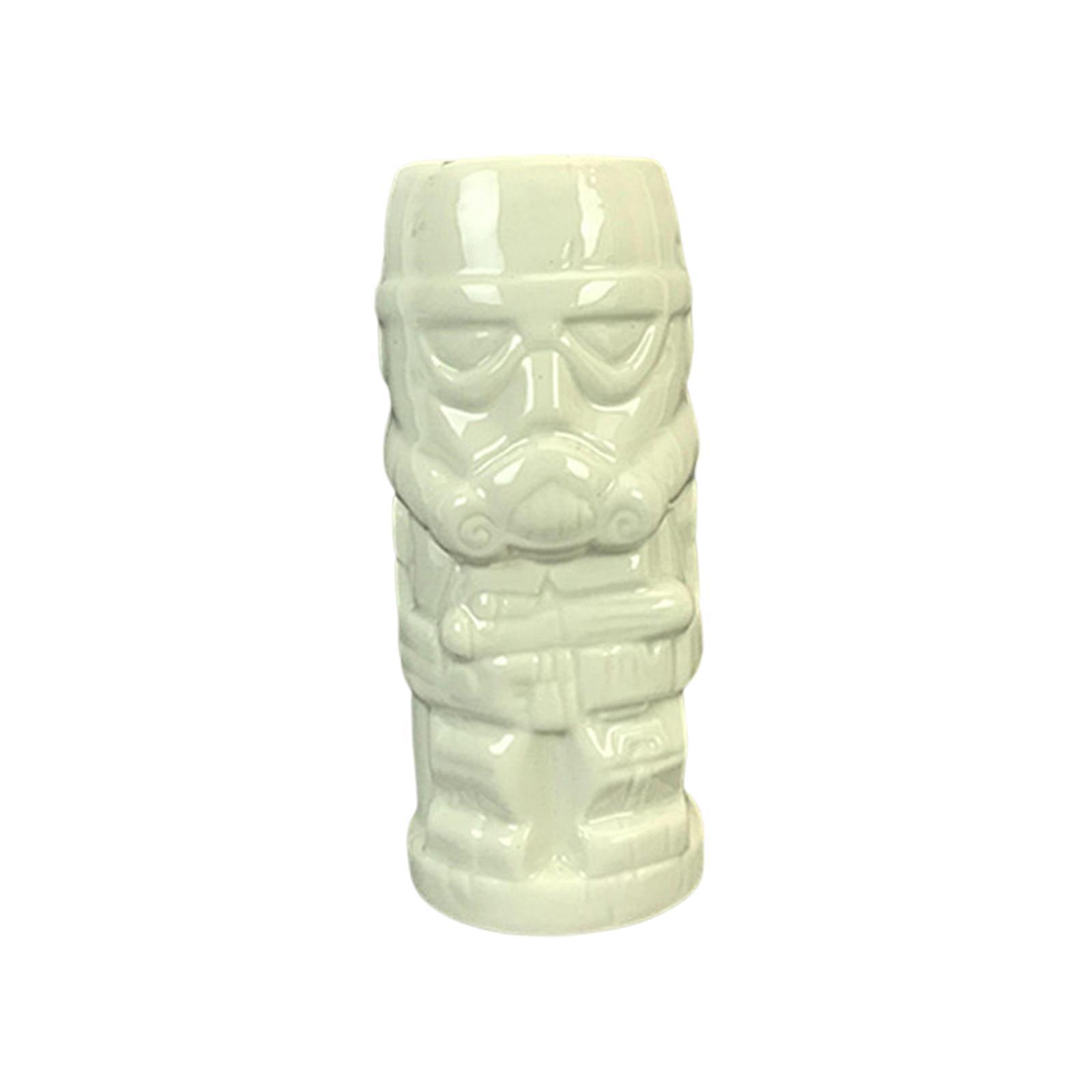 Hình ảnh Tiki Cups Bar Decor Vintage Tumblers Beer Beverage Mug for Luau Bar Cocktail