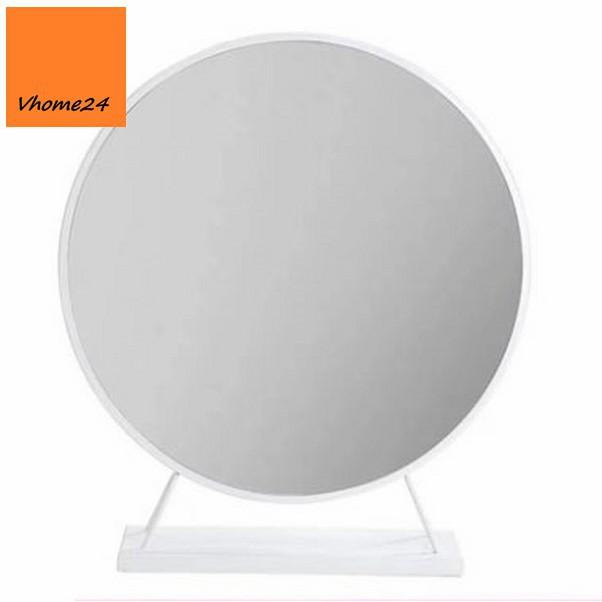 GƯƠNG TRANG ĐIỂM DÁNG TRÒN CHÂN ĐẾ ĐỂ BÀN GTR111