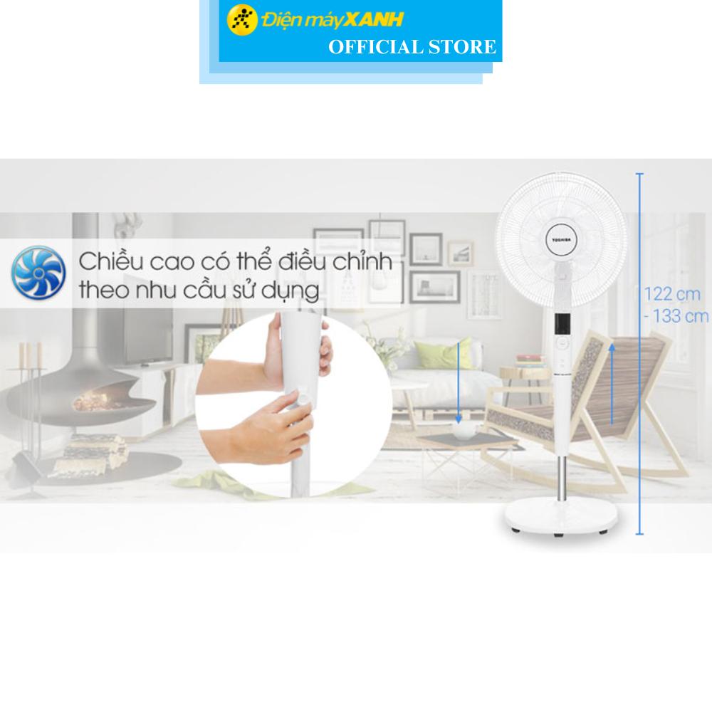 Quạt đứng Toshiba DC inverter F-LSD30(W)VN - Hàng Chính Hãng