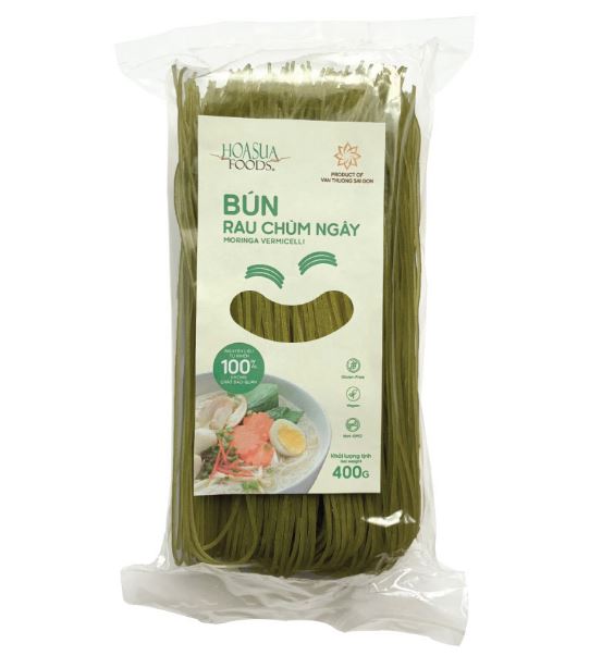 Bún chùm ngây Hoa Sữa  Foods túi 400g - thơm ngon, dinh dưỡng, cung cấp chất xơ, eatclean, healthy, giảm cân